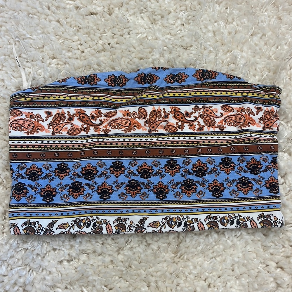 Forever21 Crop Top Hippie size S